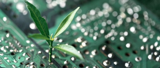 Adoption de la technologie verte pour limiter l’empreinte carbone d’une entreprise.