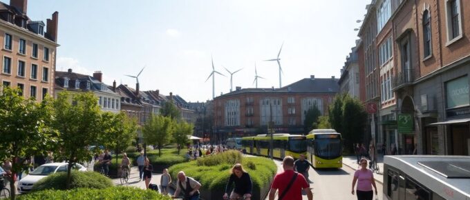 Mobilité durable urbaine belge