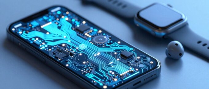 Smartphone, objets connectés, fonctionnement interne